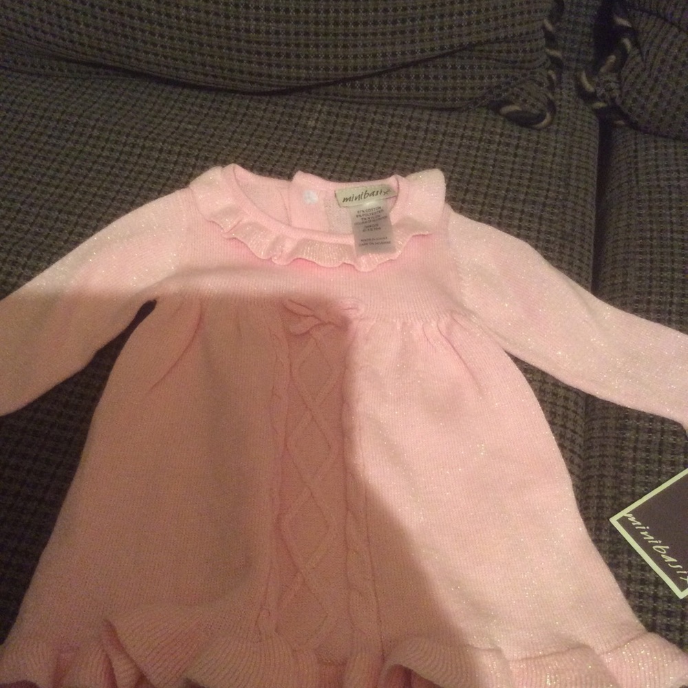 NWT Minibasix 3 month dress